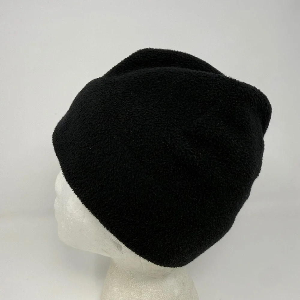 Bula Polartec Fleece Beanie Black Winter Skull Cap Made‎ in Canada Hat